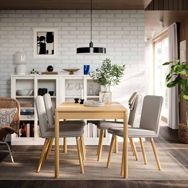 TONSTAD / TONSTAD Juego de comedor 4 puestos