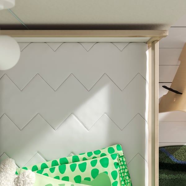UNDERLIG Colchón de espuma cama infantil, blanco, 70x160 cm