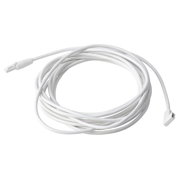 VÅGDAL Cable de conexión, blanco, 3.5 m