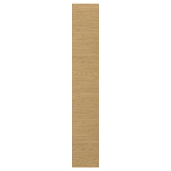VOXTORP Panel lateral, Efecto roble, 39x240 cm