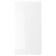 VOXTORP Puerta, Alto brillo blanco, 60x120 cm