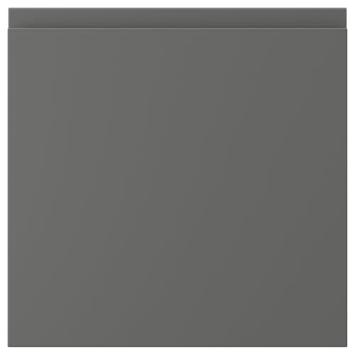 VOXTORP Puerta, gris oscuro, 40x40 cm