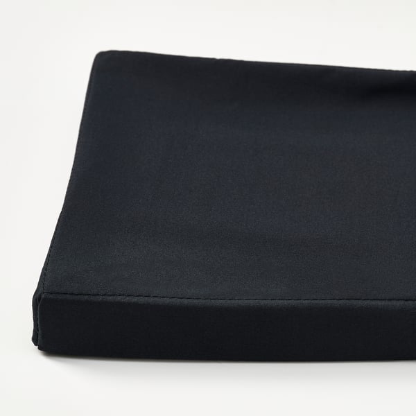 DRÖNA Víko, černá textil, 36x26 cm