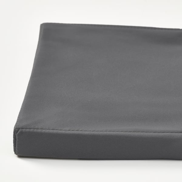 DRÖNA Víko, tmavě šedá textil, 36x26 cm