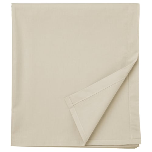 Béžové ubrousky DVALA v hromádce, vyrobené ze 100% bavlny, složené úhledně, jednoduchý design.