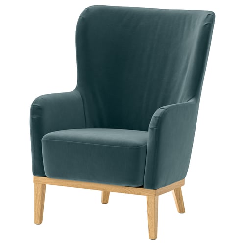 FAGERBACKEN Křeslo, Alhamn tm.šedo-modrá