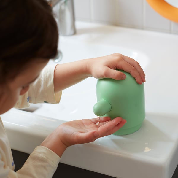 HUMLESJÖN Dávkovač na mýdlo, světle zelená