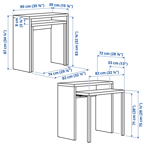 Obrázek s rozměry produktu: LÄNGDHOPP.