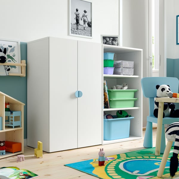 LATMASK Nacvakávací úchytka, modrá, 60 mm 2 ks