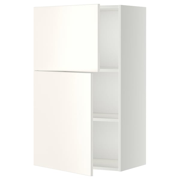 Kuchyňská skříňka METOD bílá, elegantní design s polohovatelnou policí, moderní a minimalistická.
