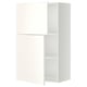 Kuchyňská skříňka METOD bílá, elegantní design s polohovatelnou policí, moderní a minimalistická.