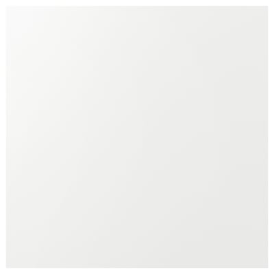 Nástěnný panel SIBBARP, bílý, laminátový, obdélníkový, elegantní design.