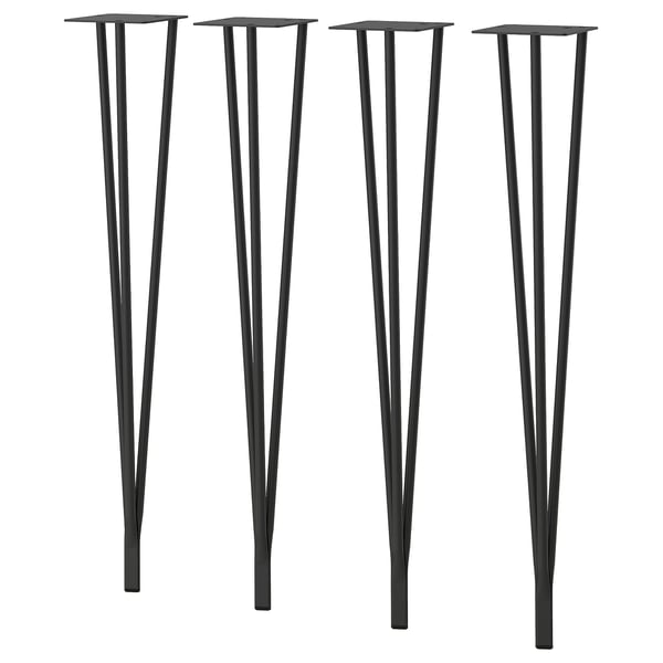 SKÅLSTA Noha stolu, hairpin černošedá