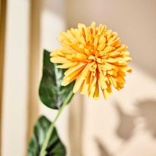 SMYCKA Umělé květiny, Chryzantéma/oranžová, 55 cm