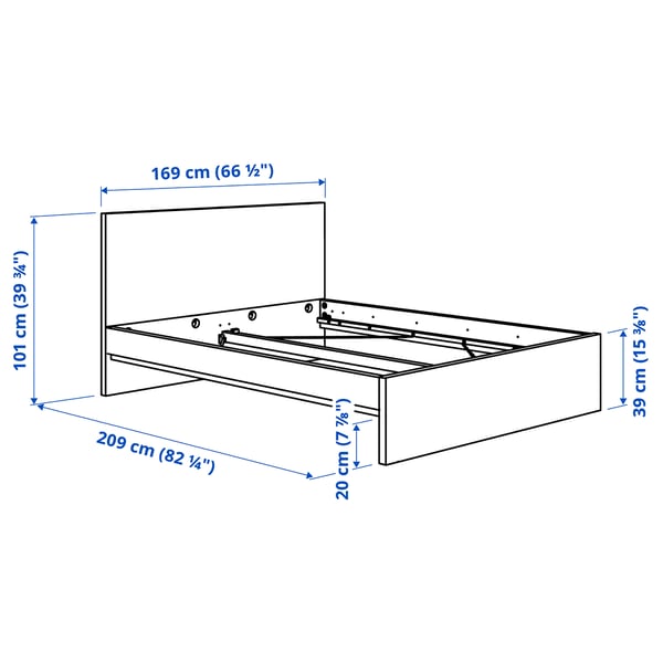 Obrázek s rozměry produktu: STORKLINTA.