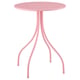 TÅNEBRO Odkládací stolek, vn./venkovní/světle růžová, 46 cm