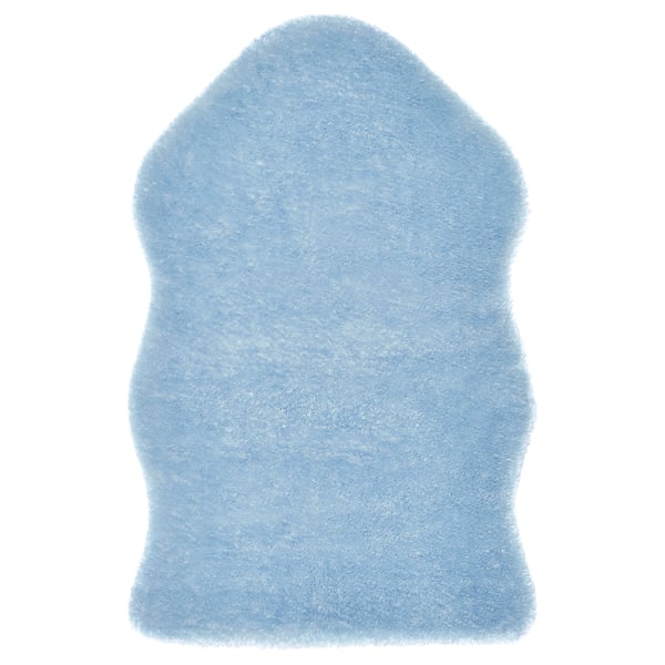 TOFTLUND Koberec, modrá, 55x85 cm