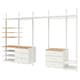 Open wardrobes