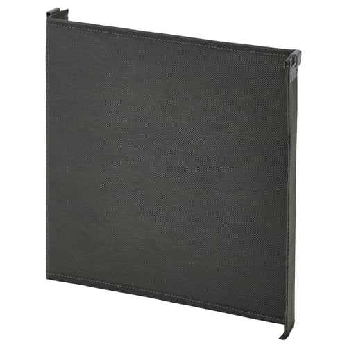DRÖNA Divider for storage box, dark grey, 33x33 cm