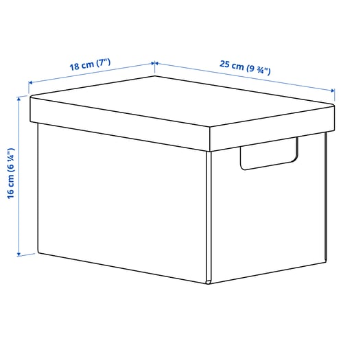 Illustration with measurements for the product: FJÄDERHARV.