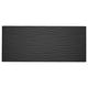 Textured black drawer front for ikea bestå, rectangular shape, modern design.