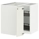 Prestige white kitchen cabinet with shelves, modern design, adjustable, durable, smooth finish.