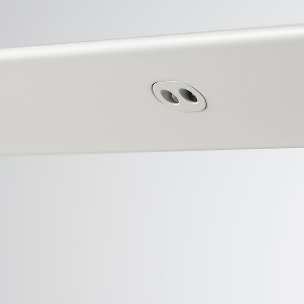 A white ceiling-mounted led light with a sleek, modern design and built-in sensor, for efficient and automatic lighting control.