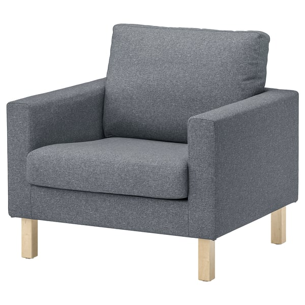 SALTSJÖBADEN Armchair, Gunnared medium grey
