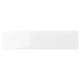 VOXTORP white gloss kitchen drawer front, modern design