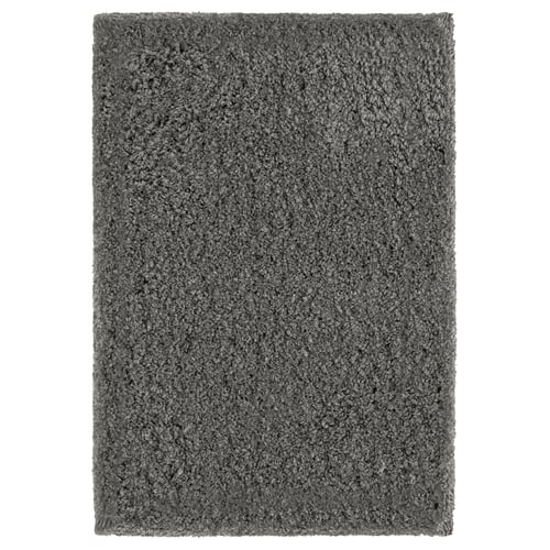 ALMTJÄRN Bath mat, dark grey, 40x60 cm