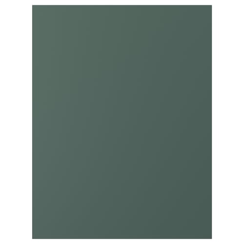ASPUDDEN Cover panel, dark grey-green, 62x80 cm