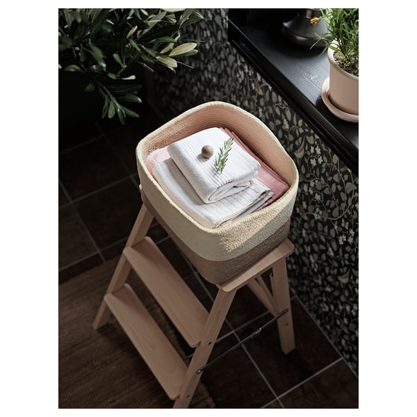 BEKVÄM Step stool, beech, 63 cm