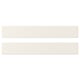 Two beige rectangular tiles. Simple, smooth, clean lines.