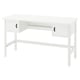 BRYTNING Desk, white, 135x53x75 cm