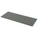 EKBACKEN grey rectangular worktop, speckled design, laminate material, sleek and modern kitchen decor.