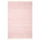 ENERGIKÄLLA rug, multicoloured handwoven cotton, rectangular, unique pattern.