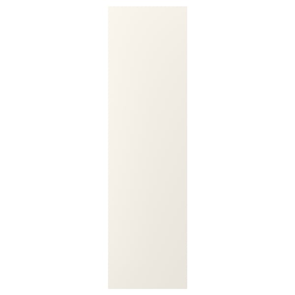 A light-colored, rectangular FÖRBÄTTRA panel made from acrylic paint and fibreboard.