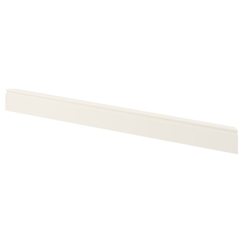 FÖRBÄTTRA kitchen plinth, fiberboard with plastic finish, fits between floor and cabinets.