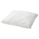 GAFFELKLOCKA pillow, white, soft, rectangular shape, mesh sides, breathable lyocell-cotton cover.