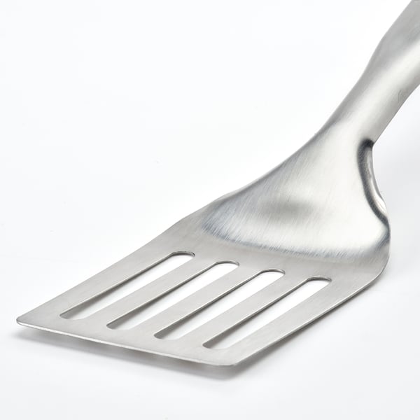 GRILLTIDER 2-piece barbecue tools set, stainless steel