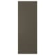 Dark brown HAVSTORP kitchen cabinet panel, smooth, rectangular.