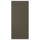 HAVSTORP: dark brown kitchen cover panel, smooth, rectangular.