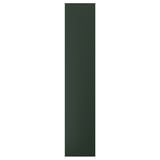 HAVSTORP tall rectangular cabinet in dark green with smooth finish.