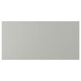 HAVSTORP light grey cabinet panel, rectangular, smooth acrylic paint finish.