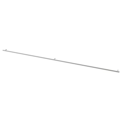 Stainless steel KALLRÖR handle, sleek design, smooth finish, rectangular shape.