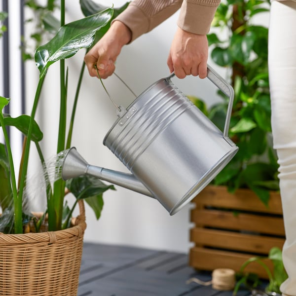 KORKGRAN Watering can, in/outdoor/galvanised, 5 l