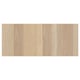 LAPPVIKEN drawer front, white oak effect, rectangular, sleek design.