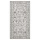 LOKALTÅG, rectangular rug, grey, patterned, flat-weave, recycled polyester.