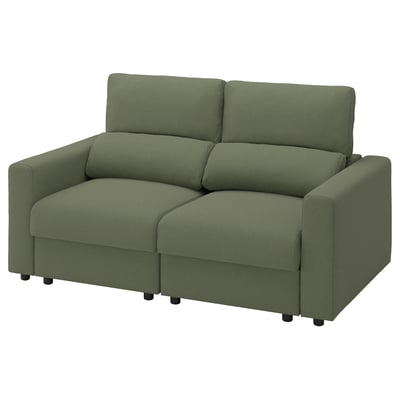MALMKÖPING 2-seat sofa, Tibbleby grey-green