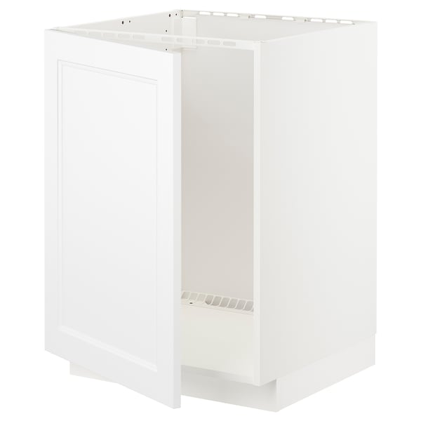 White METOD kitchen cabinet with clean lines and modern design.